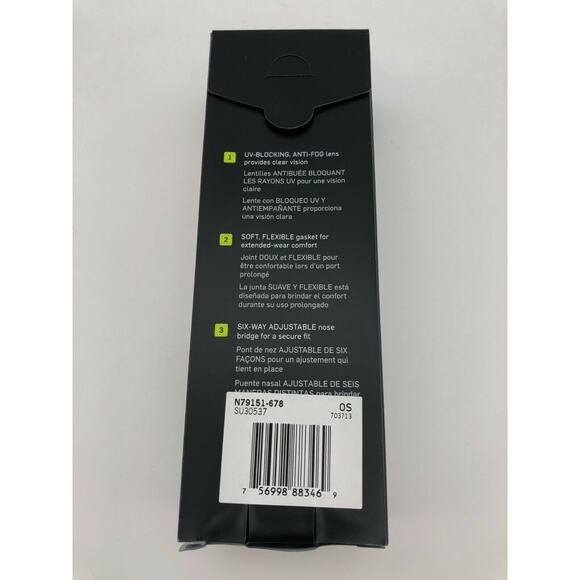 Nike Training Swim Goggles Chrome UV-Blocking One Size Fits Most Pink/White - Picture 6 of 12